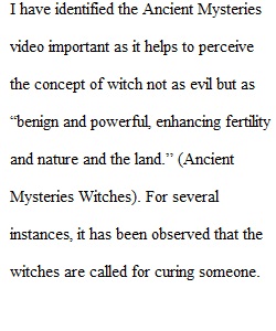 Witchcraft and Women's Power